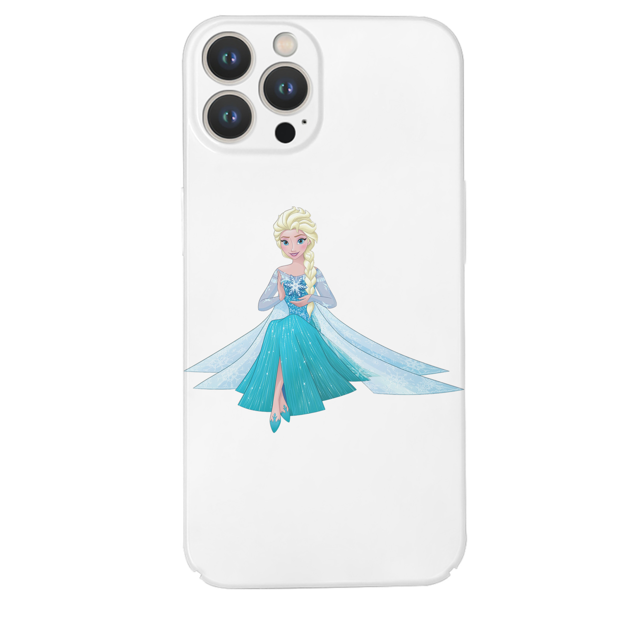 （画像用） アナと雪の女王 アンナ エルサ Frozen Anna Elsa 【iPhone 14シリーズ対応】ハードケース